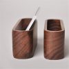 1Pc Wooden Business Card Holders Note Holder Display Device Card Stand Holder Office Supplies Stationery Accessories Organizer - Image 4