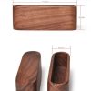 1Pc Wooden Business Card Holders Note Holder Display Device Card Stand Holder Office Supplies Stationery Accessories Organizer - Image 5
