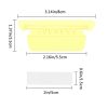 60 PCs File Folder Tabs Hanging File Folder Labels with Blank Inserts 2 Inches Plastic Tabs for Folders Quick Identification - Image 6