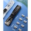 Metal Clip Push Staple Remover Paper Fixing Organizing Stapler Reusable Push Clamp Not Damage Paper Binding File Paper Clip Push - Image 2