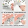 Metal Clip Push Staple Remover Paper Fixing Organizing Stapler Reusable Push Clamp Not Damage Paper Binding File Paper Clip Push - Image 4