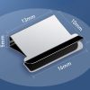 Metal Clip Push Staple Remover Paper Fixing Organizing Stapler Reusable Push Clamp Not Damage Paper Binding File Paper Clip Push - Image 5